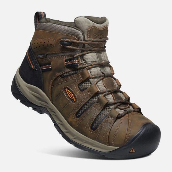 KEEN Utility Mid Flint II Waterproof Soft Toe Work Boots | Men’s 13 | NEW - Picture 3 of 10